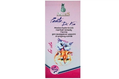 Паста для котов Modes Paste Dr.KIS Hairball для выведения шерсти из желудка 100 г ModeS