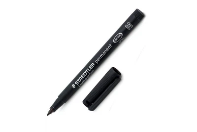 Маркер черный для ушных бирок 1 мм Staedtler