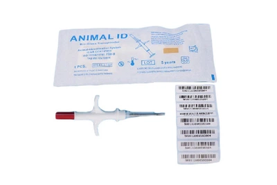 Микрочип Animal ID mini с аппликатором 1,4*8 мм Китай