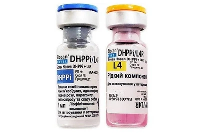 Вакцина Біокан Новел DHPPI + L4R BioVeta 1 доза Чехія