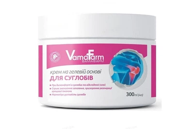Крем ВамаФарм на гелевой основе для суставов 300 мл VamaFarm