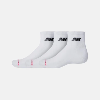 Белые носки NB Everyday Ankle (3 пари) 35-38 (S) 23-25 см (LAS51303WT)