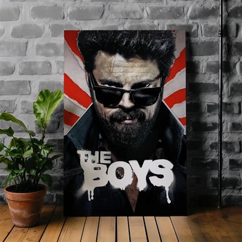 Интерьерная картина Пацаны, The Boys, Butcher, сериал, супергерои, 42×28 см (id4868)