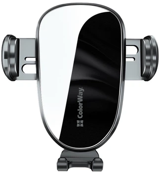 Автотримач для телефону СolorWay Grip Holder Black (CW-CHMH20-BK)