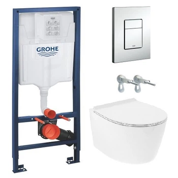 Набор инсталляция GEBERIT 38772001 RAPID SL с унитазом DiMARCO DAMA di VENEZIA Rimless