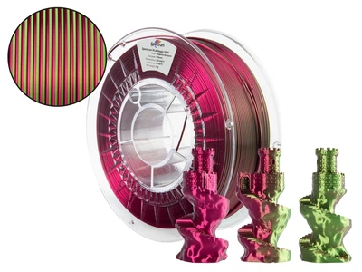 PLA Silk Magic Spectrum Filament Magenta Blossom для 3D-принтера 1.75 мм 1 кг S0010 1 кг Різнокольоровий