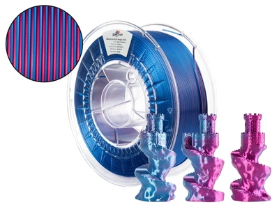PLA Silk Magic Spectrum Filament Aurora Bloom для 3D-принтера 1.75 мм 1 кг S0017 1 кг Різнокольоровий