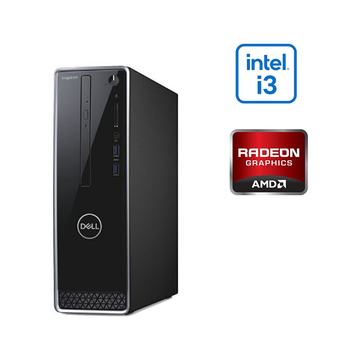 Комп'ютер Dell Inspiron 3470 SFF / Intel Core i3-9100 (4 ядра по 3.6 - 4.2 GHz) / 16 GB DDR4 / 256 GB SSD M.2 / AMD Radeon E9173, 2 GB GDDR5, 64-bit / Win 10 Home б/в