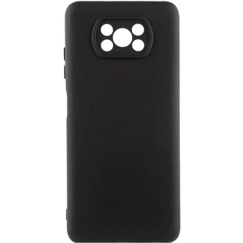 Чохол Silicone Cover Ummi Lakshmi Full Camera (AA) для Xiaomi Poco X3 NFC / Poco X3 Pro (Чорний / Black)