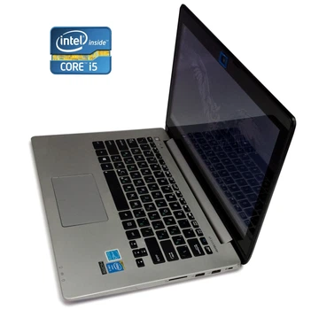 Ультрабук Б-класс Asus Q301L / 13.3" (1366x768) TN Touch / Intel Core i5-4200U (2 (4) ядра по 1.6 - 2.6 GHz) / 12 GB DDR3 / 256 GB SSD / Intel HD Graphics 4400 / WebCam б/у