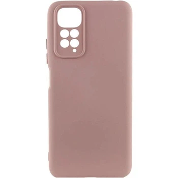 Чохол Silicone Cover Lakshmi Full Camera (AAA) для Xiaomi Redmi Note 11 (Global) / Note 11S (Рожевий / Pink Sand)