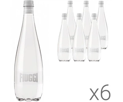 Упаковка негазированной олигоминеральной воды Fiuggi Naturale ПЭТ 6 шт. х 1 л