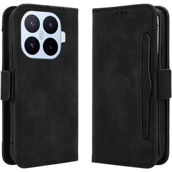 Чехол-книжка с карманами Deexe Wallet Stand для Xiaomi 17T - Black