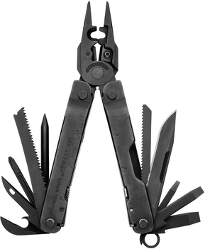 Мультитул Leatherman Super Tool 300 EOD Black, чохол Molle коричневий (831368)