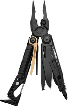 Мультитул Leatherman MUT Black, чохол нейлоновий Molle (олива), sight adjuster (833084)