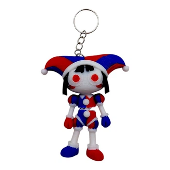 3D Брелоки FLEXI POMNI/ ПОМНІ ЦИФРОВИЙ ЦИРК (The Amazing Digital Circus) KEYCHAIN, 3D друк OYTOY 05067100