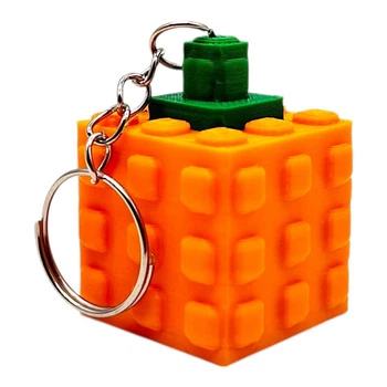 3D Брелоки ROBLOX PUMPKIN / ГАРБУЗ GAG KEYCHAIN, 3D друк OYTOY 02004100
