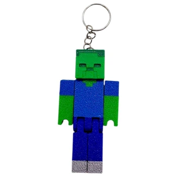 3D Брелоки MINECRAFT / МАЙНКРАФТ ZOMBIE / ЗОМБІ KEYCHAIN, 3D друк OYTOY 01015100