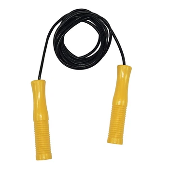Скакалка №1, 260 см (черная), без уп (цена за 10 шт) Colorplast 0749