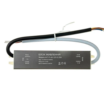 Led блок живлення AVT 40Вт 12V (герметичний) 3,33А