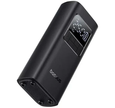 Умный аккумуляторный автокомпрессор Baseus SuperMini Pro Series Wireless Car Inflator Cluster Black