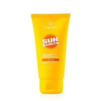 Солнцезащитный крем для лица Bogenia Sunscreeen Face Cream SPF50+ 50 мл BG463