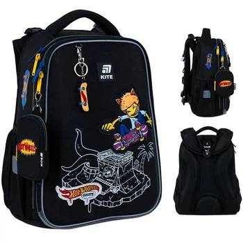 Рюкзак шкільний каркасний Kite Education Hot Wheels Skate HW25-531M