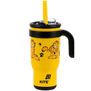 Термокружка з турбочкою Kite Garfield 530 мл GF25-1266.