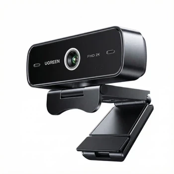 Веб-камера UGREEN с микрофоном USB-веб-камера 2K HD 4 Мп Black (CM926)