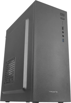 Корпус для ПК / Tacens 2ALUX / Mid Tower / Без БЖ / Сталевий / Чорний (102026177)