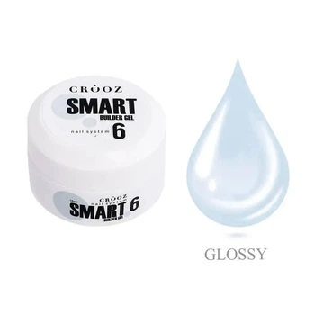 Гель для наращивания Crooz Smart Builder Gel 06 голубой 30 мл