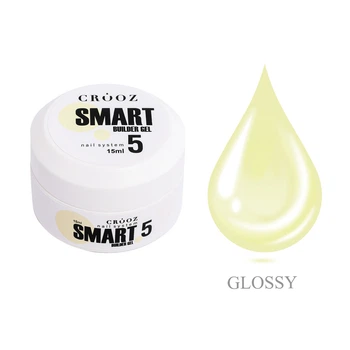 Гель для наращивания 3-фазный Crooz Smart Builder gel №05 желтый
