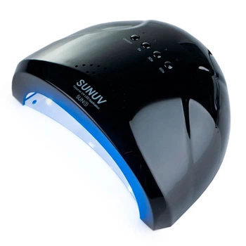 Лампа LED 48W SUNUV SUN 1 Оригінал для гель-лаку манікюру UV/LED Чорний