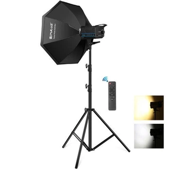 Постоянный свет Puluz PKT3108EU 120 Вт 2700-6500K с софтбоксом для студии (45788D8ADD98)