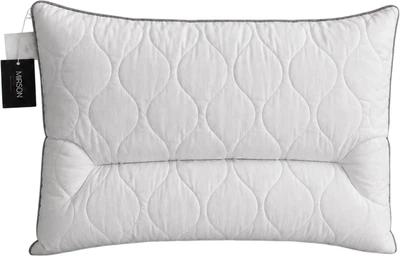 Подушка MirSon DeLuxe Eco-Soft Silver 565 Ортопедическая 50х70 см (2200000625168)