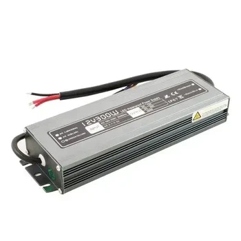 Блок питания для светодиодной (LED) ленты BIOM Prof 12В 300Вт 25А, герметичный IP65 (для улицы, уличный)