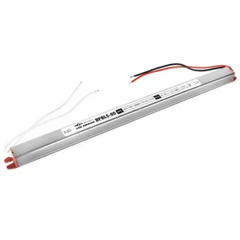 Блок питания для светодиодной (LED) ленты BIOM 24В 60Вт 2.5А мебельный (узкий) - IP20 (stick, slim)