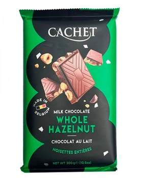 Шоколад молочний Cachet Фундук 300 г