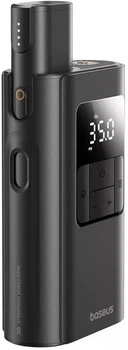 Автомобильный насос Baseus PrimeTrip VA1 2-in-1 Wired and Wireless Cosmic Black (C11169001121-00)