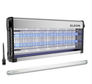 Пастка комах ELEON модель MG40 на 200 м² 40Вт (3000В) + Запасна лампа та щіточка у подарунок