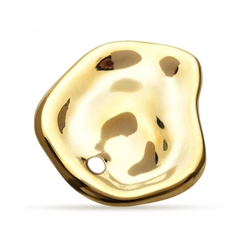 Брошь BROCHE Модерн Марракеш из стали золотистая BRBF115517