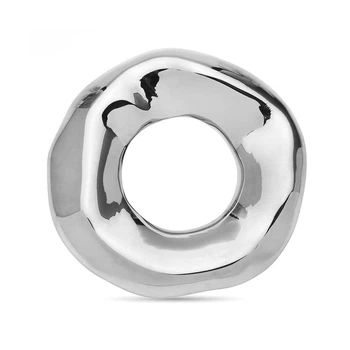 Брошь BROCHE Модерн Ривьера из стали серебристая BRBF115512