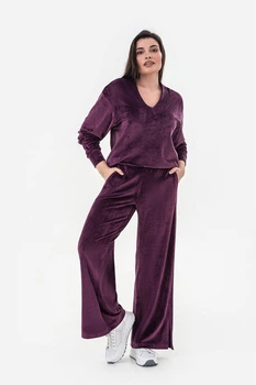 Комплект: джемпер и брюки Garne 50(2XL) Красный (147580)