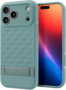 Панель Spigen Parallax "S" MagSafe для Apple iPhone 17 Pro Max Green (8800283310412)