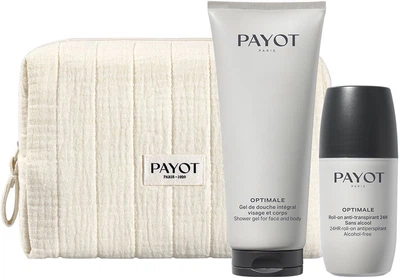 Набор косметики по уходу Payot Optimale Гель для душа 200 мл + Шариковый дезодорант 75 мл + Косметичка (3390150598395)