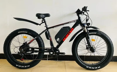 Электровелосипед фетбайк Corso Hunter 26" рама 19" 750W 48V/20Ah Shimano MT-200 вездеход Красный (LUX1867)
