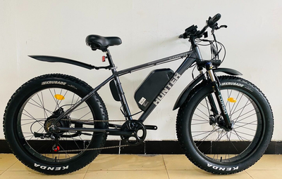 Электровелосипед фетбайк Corso Hunter 26" рама 19" 750W 48V/20Ah Shimano MT-200 вездеход Черный (LUX1835)