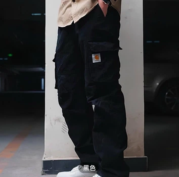 Штани карго Carhartt 1001 чорні S