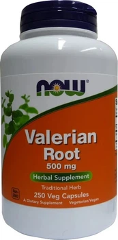 Waleriana Now Foods Valerian Root 500 mg 250 kapsułek (733739047717)