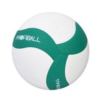Мяч волейбольный Profiball MS 4383 260-280г белый с зеленым